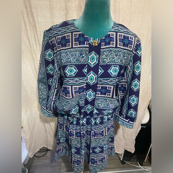 Breli Originals: vintage dress altered to a mini - Picture 2 of 7